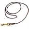 Fully Beneficial Show Leather Samoyed Leash - Comfort for You and Your Dog
