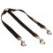 Triple Nylon Samoyed Leash Coupler for Walking 3 Dogs at a Time