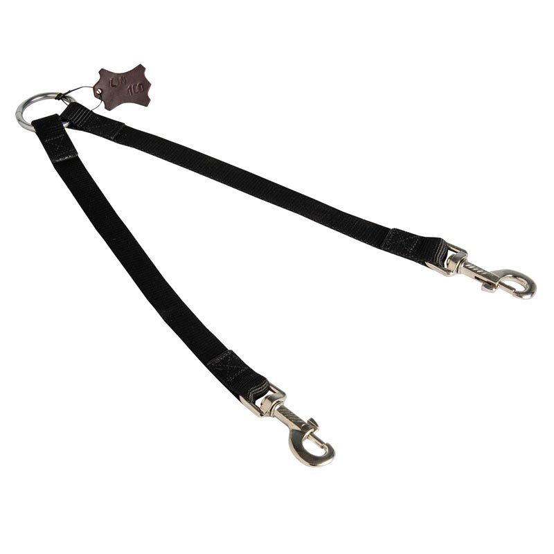 Nylon Samoyed Leash Coupler Stitched