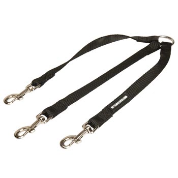 Samoyed Nylon Coupler for 3 Dogs