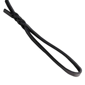 Dog Leather Leash with Comfortable and Strong Handle for Samoyed