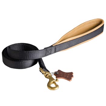 Everyday Nylon Dog Leash Destined for Police Tracking, Training Samoyed