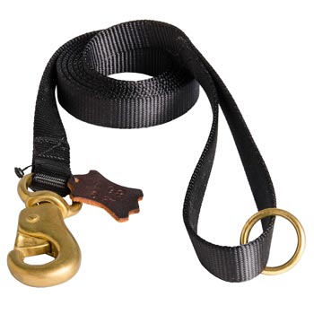 Samoyed Nylon Leash for Dog Patrolling