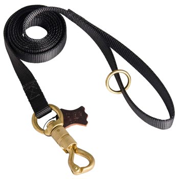 Professional Nylon Dog Leash for Police Training of Samoyed