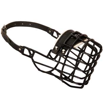 Winter Air Flow Metal Rubber Processed Samoyed  Muzzle